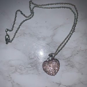 Pink Heart necklace